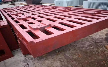 Giường máy công cụ bằng gang màu xám En-GJL-250